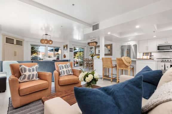 Steps To Beach and Village Parking, AC, Fireplace